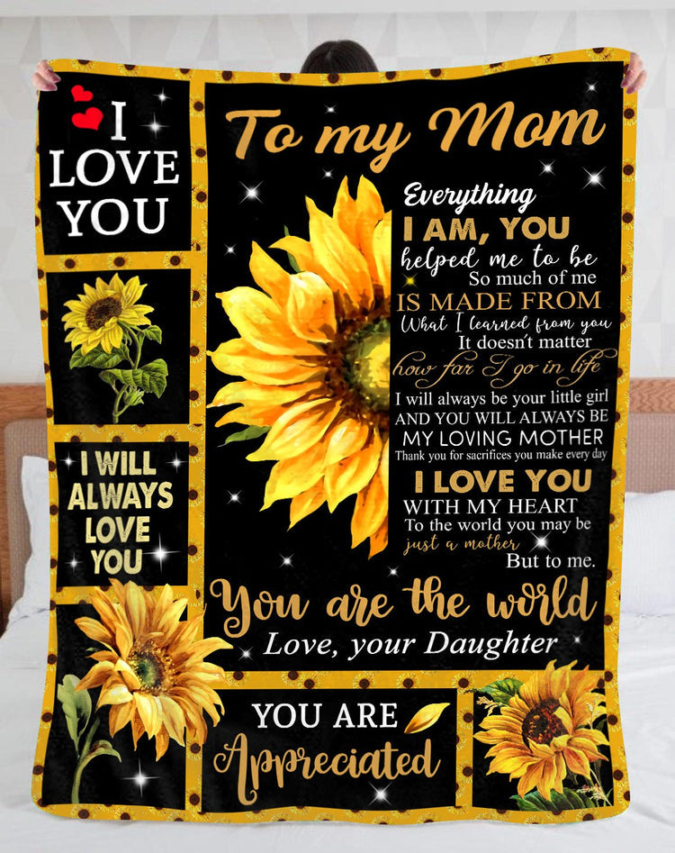 To My Mom | You are The World | Love, Your Daughter