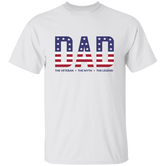 Dad The Veteran Myth and Legend | T-Shirt