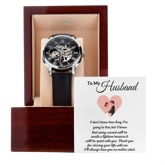 To My Husband Gift Watch | I'll Always Love You No Matter What