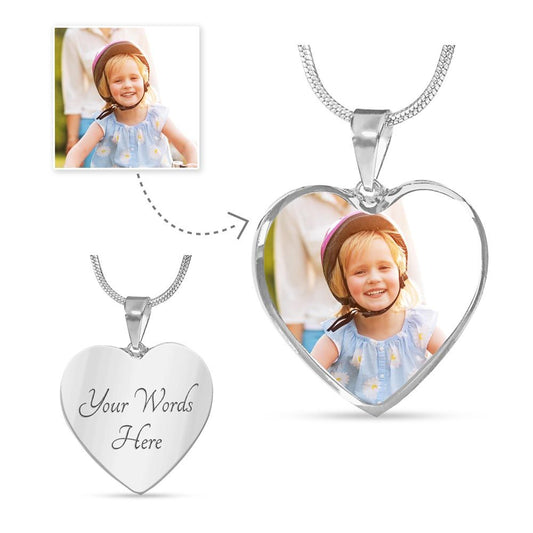 Customized Photo Necklace | Photo Necklace | Irresistible Trend