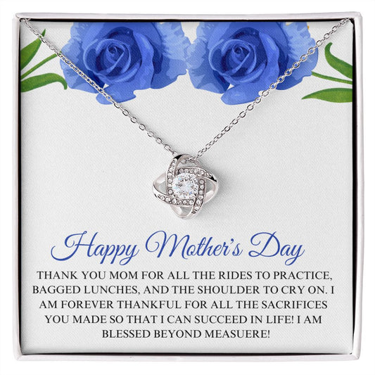 Happy Mother's Day | Thank You Mom | Forever Love Necklace